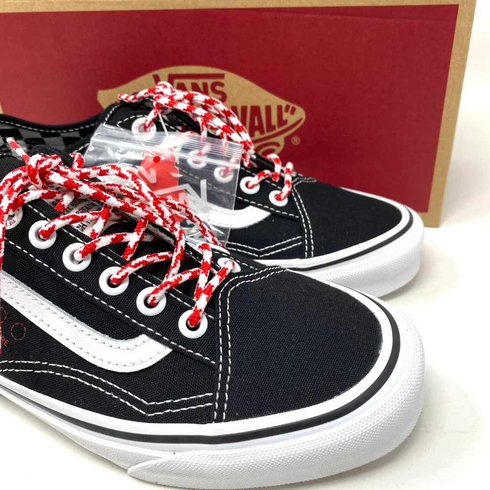 Vans Old Skool Tapered Skateboarding Checkered Women's size Canvas VN0A54F49Y4 - Picture 8 of 11